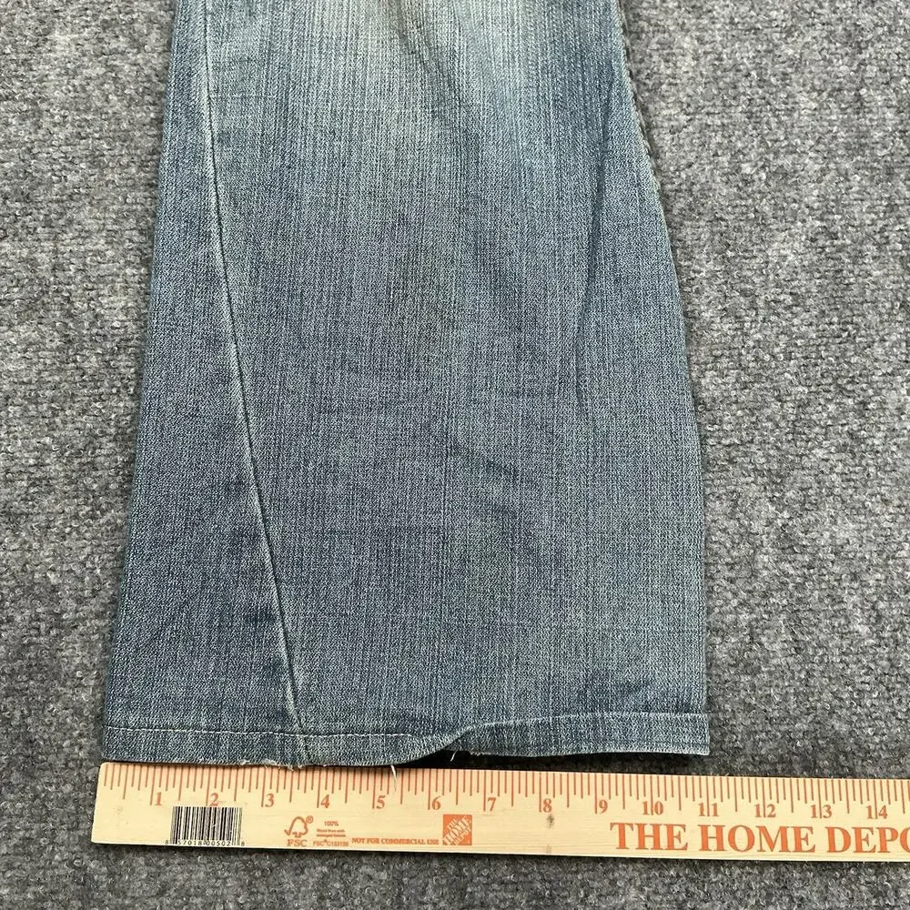 True Religion Y2K Embroidered Back Pocket Bootcut Mens 36x33